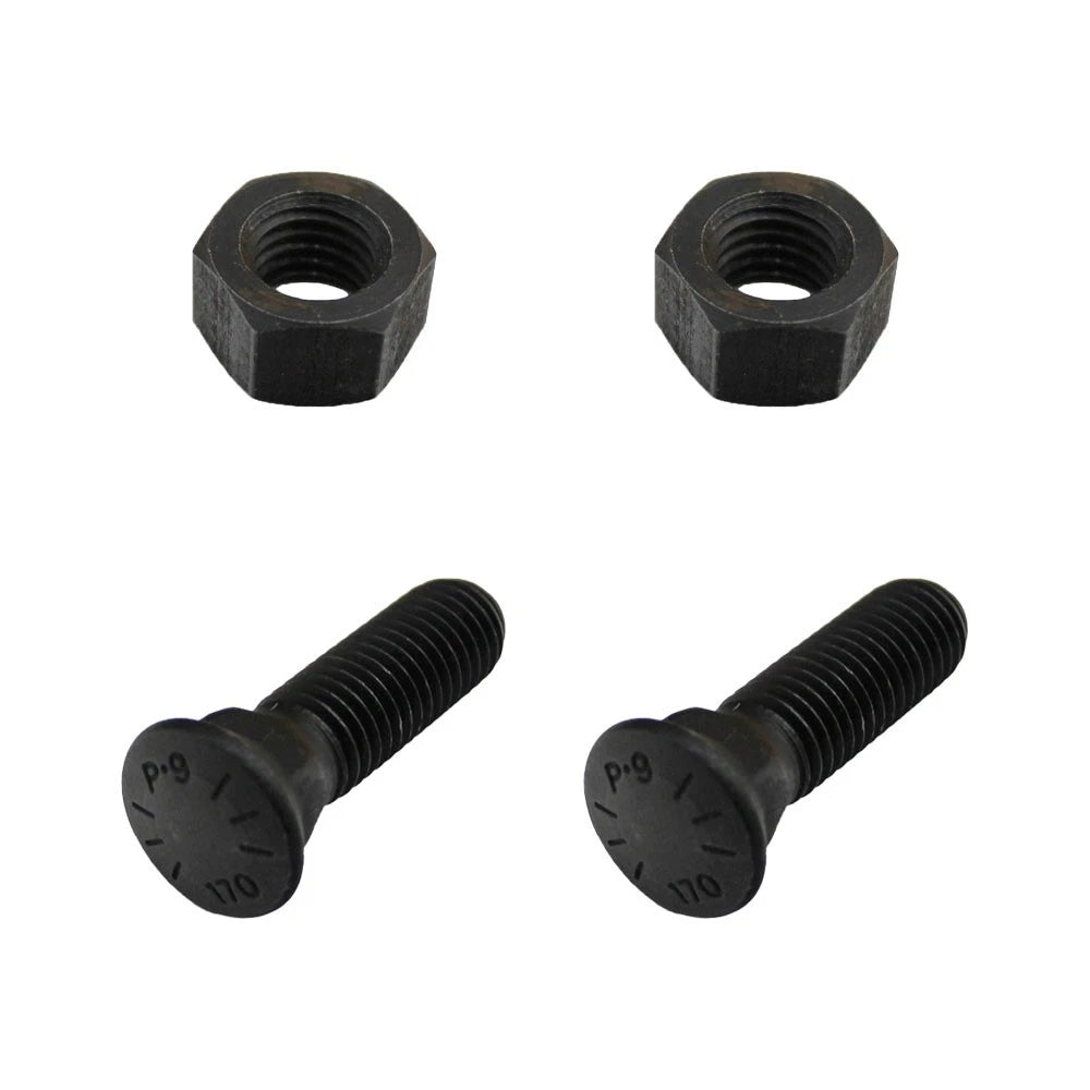 10X Plow Bolt & Nut for Blades Cutting Edges 5/8-11x2 1/4 Grade 8 PM06705