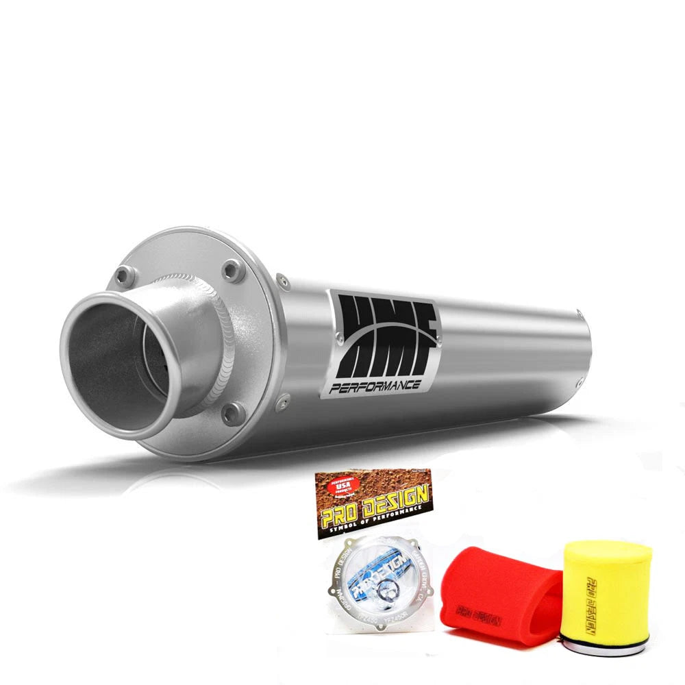 HMF Performance Slip On Exhaust for Yamaha Grizzly 660 (2002–2008)