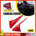 Gloss Red Side Camera Cover Trim for Tesla Model 3 Y S X (2017–2023)