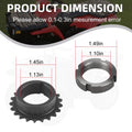 Crankshaft Timing Gear Sprocket & Slit Nut for Polaris Sportsman 500 (1996–2013)