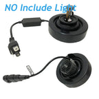 80mm O.D. Seal Cap Dust Cover for Car Headlight LED HID Halogen Bulb (N/A)