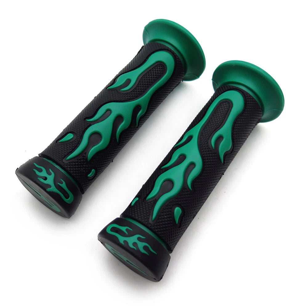 Rubber Hand Grip for Motorcycle Standard Handlebar 1" 25mm (Cafe Racer)