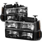 Headlight and Amber Corner Lamps for GMC C10 C/K Pickup (1994–2000)