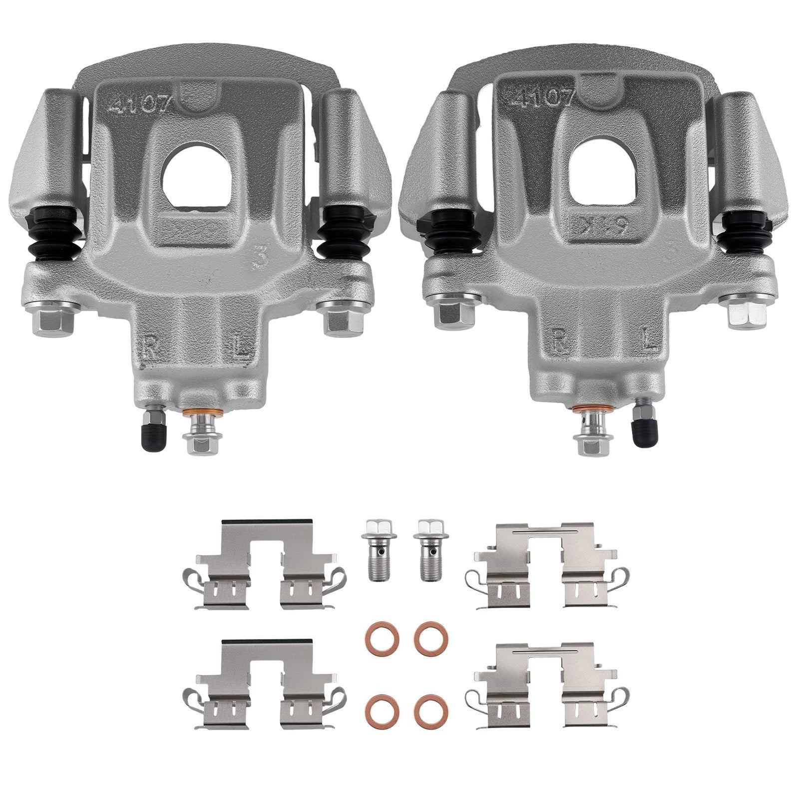 Set of 2 Rear Disc Brake Calipers for Toyota Highlander (2006–2007) 19-B2783
