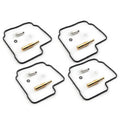 4 x Carburetor Repair Kits for Honda CBR600F, CB400F, CB-1 (1987-1990)