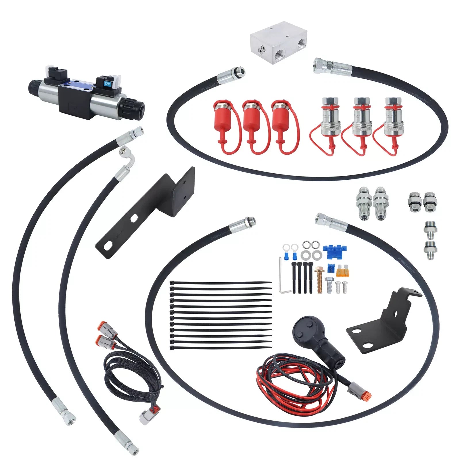 Third Function Valve Kit for Kubota L4600 L4701 Series Tractors (2011–2021)