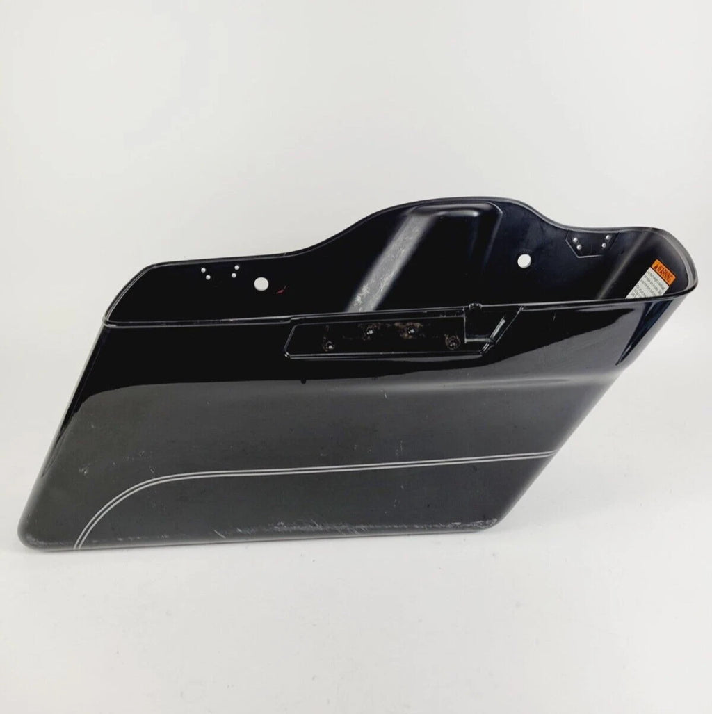OEM Saddlebag Right for Harley Street Glide (2014–2023) Vivid Black, Pinstripe