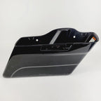 OEM Saddlebag Right for Harley Street Glide (2014–2023) Vivid Black, Pinstripe