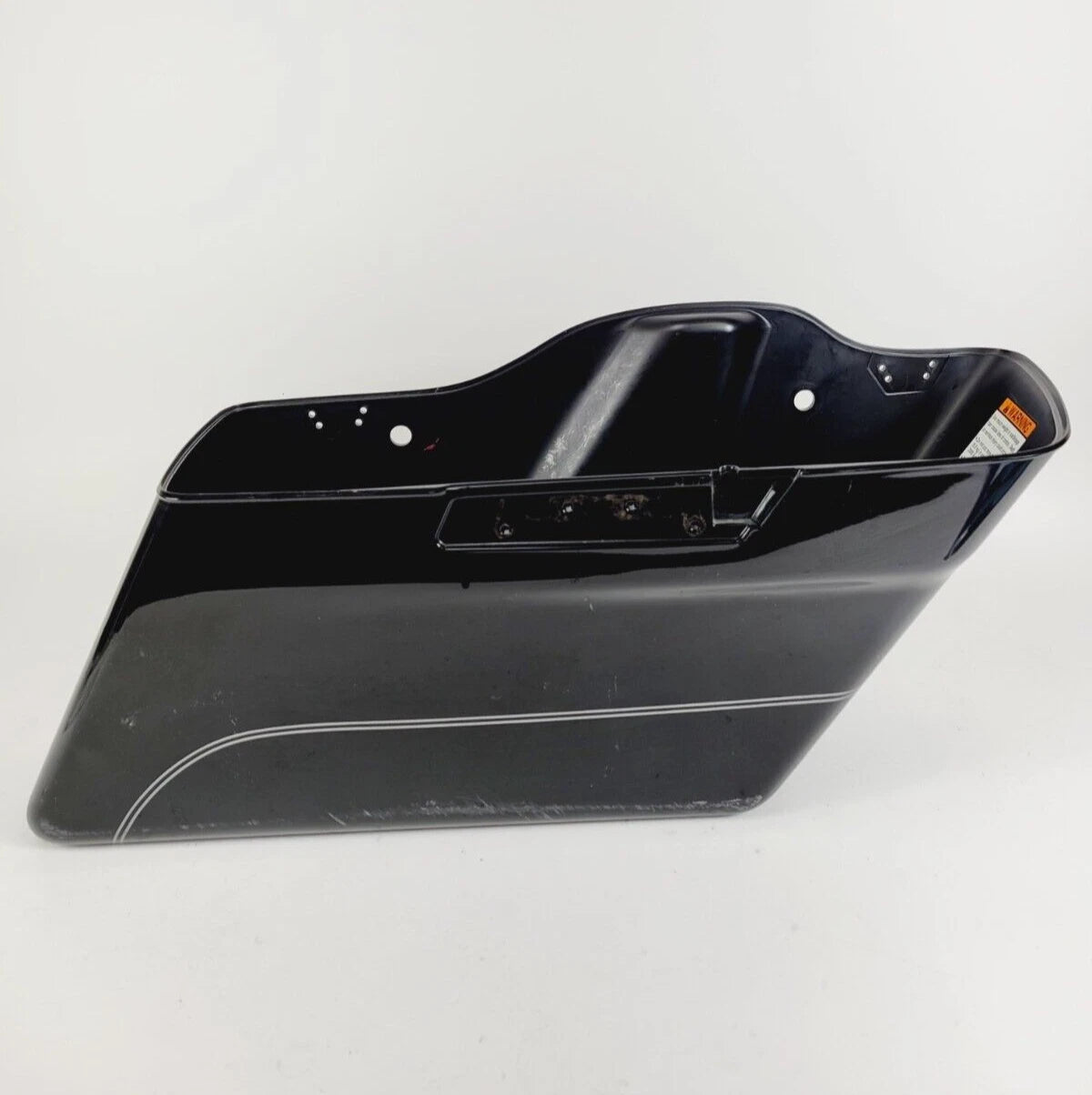 OEM Saddlebag Right for Harley Street Glide (2014–2023) Vivid Black, Pinstripe