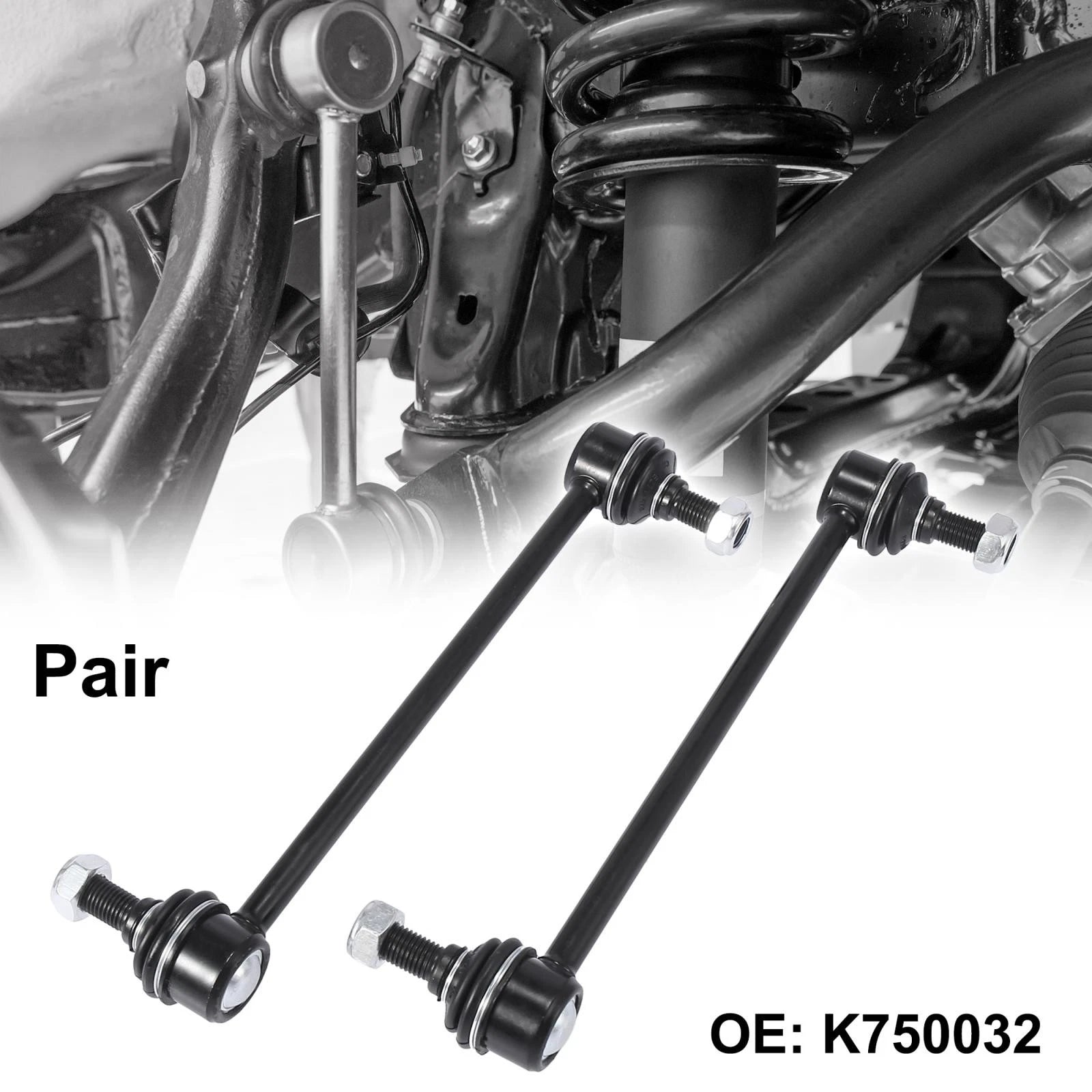 1 Pair Front Stabilizer Sway Bar End Links K750032 for Kia Forte Rondo Optima (2009–2018)