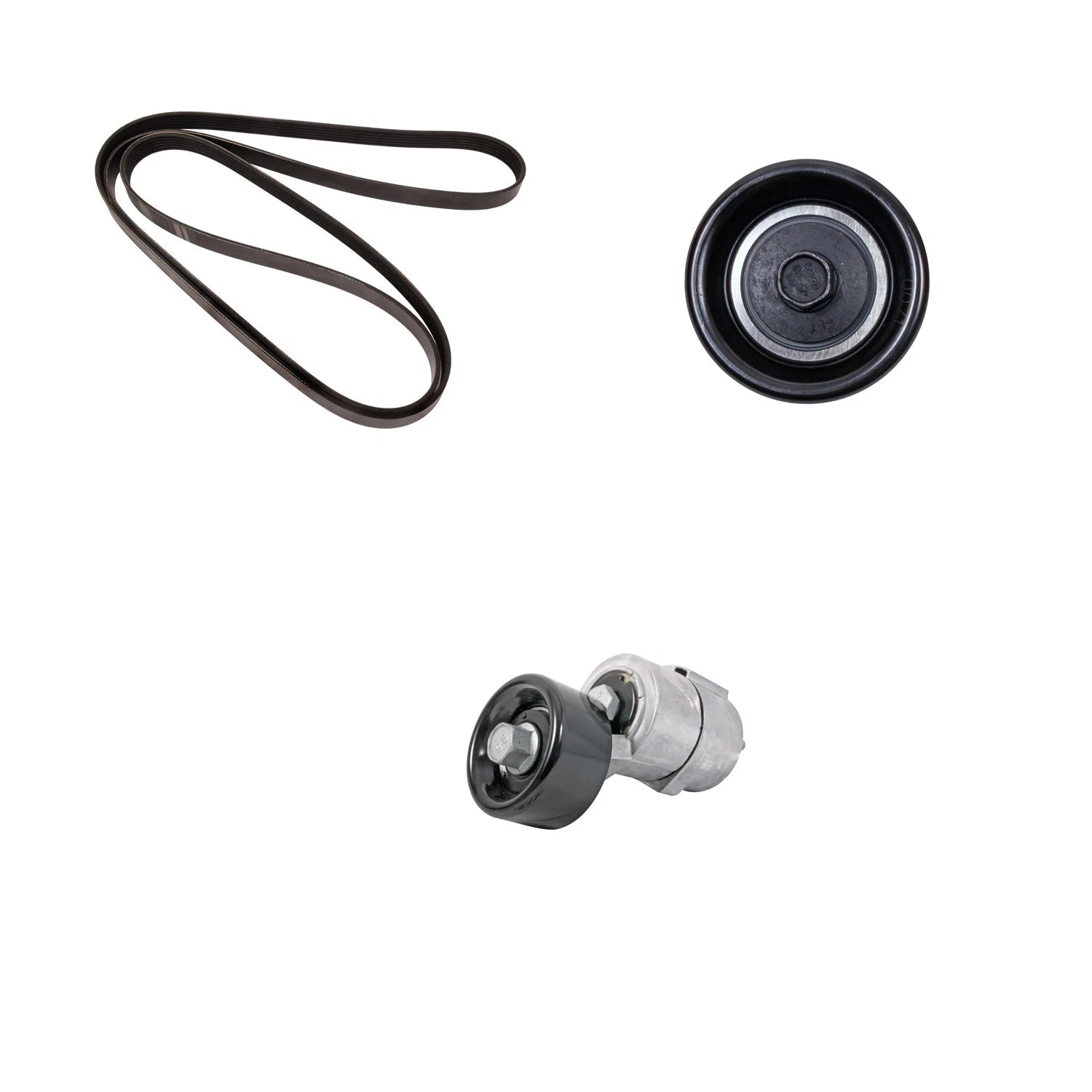 Drive Belt Idler Pulley Tensioner Kit for Kia Optima Sonata Sportage (L4)