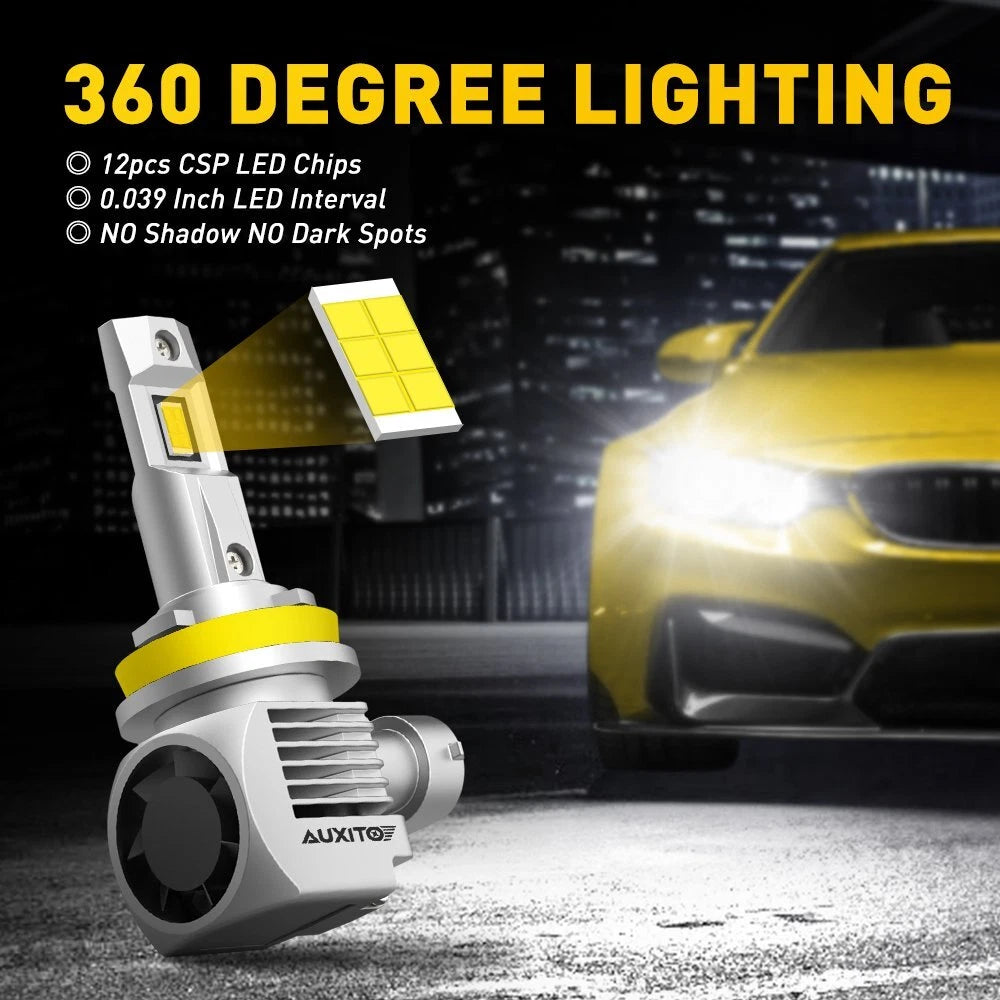 H11 LED Headlight Bulb for Hi-Lo Beam (2000–2023)