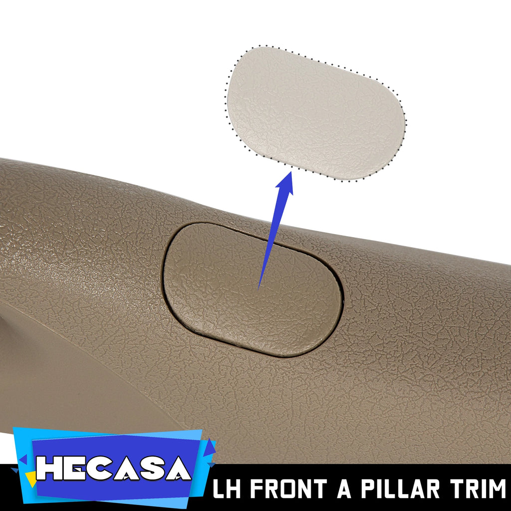 Driver A Pillar Trim Handle for Ford F150 (2004–2008) Tan Interior