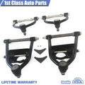 2X Front Suspension Lower Upper Tubular Control Arms for Ford Mustang II (1974–1978)