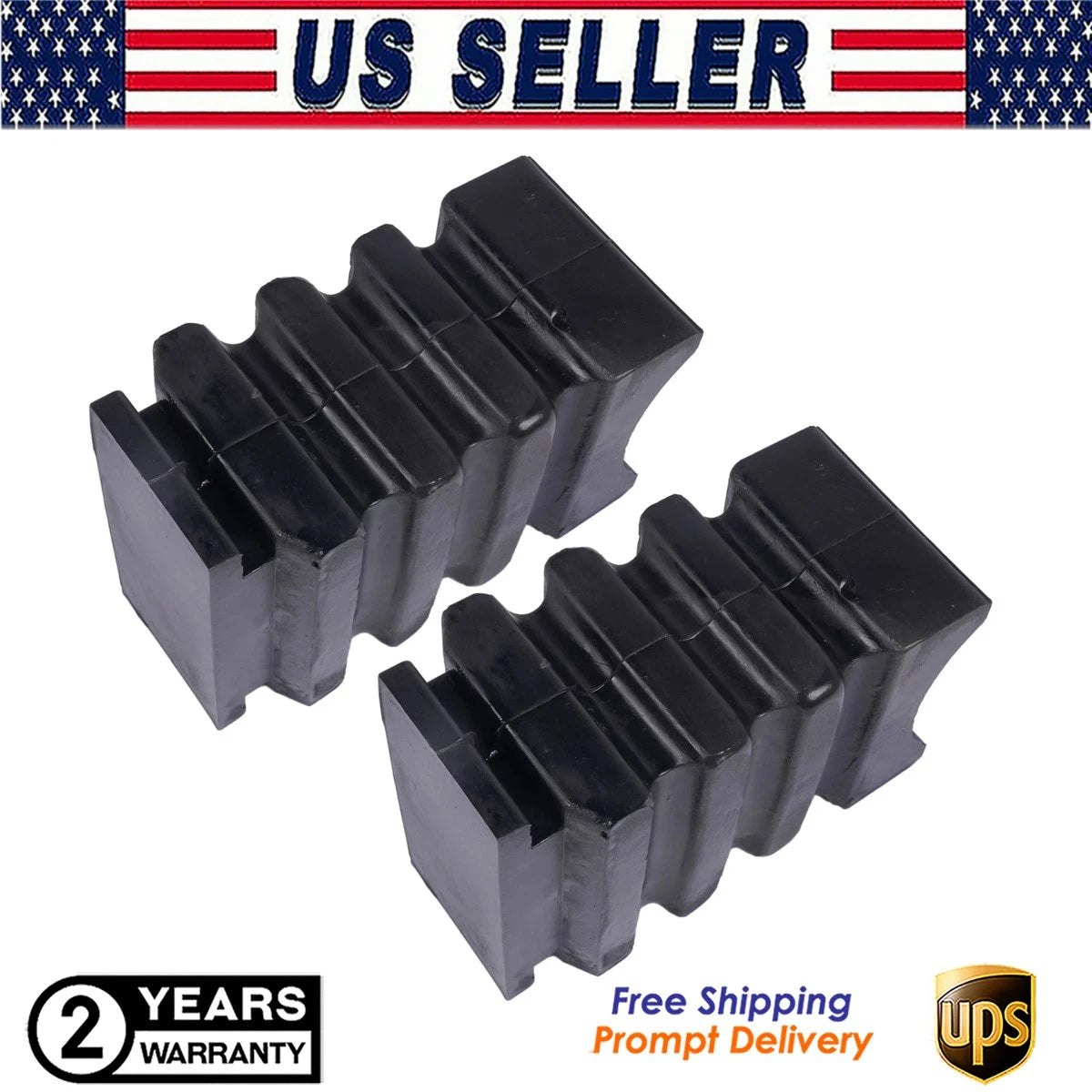 2X Rear Air Suspension Helper Spring for Mercedes-Benz Sprinter 3500 (2010–2023)