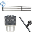 Drill Chuck with MT2 Arbor for Mini Metal Lathe (Fits Various Models)