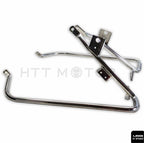 Chrome Saddlebag Support Bracket for Harley Touring Road King Electra Glide (2009–2013)