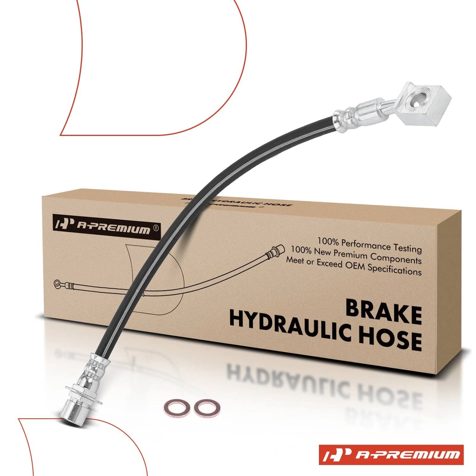 Rear Left Brake Hydraulic Hose for Chevy Tahoe Cadillac Escalade (2007–2014)