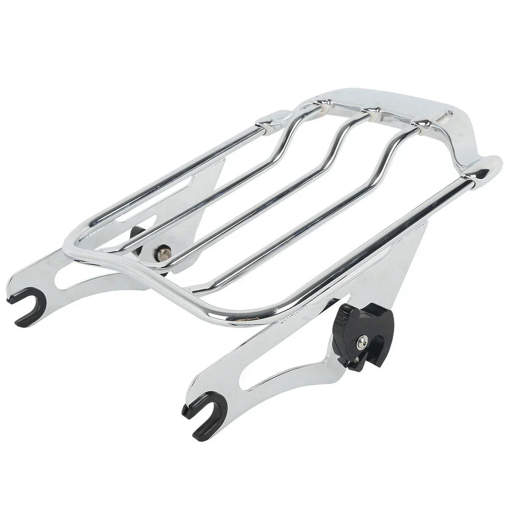 Chrome Two Up Luggage Rack for Harley Touring FLHR FLTR (2009-2022)
