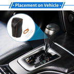 Gear Shift Knob Cover for Toyota RAV4 (2013–2016) Carbon Fiber Pattern