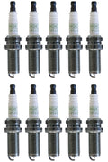 Set of 10 NGK G-Power Platinum Spark Plugs for Hyundai Nissan Toyota