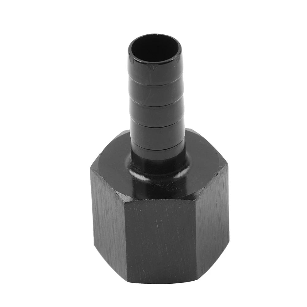 AN8 Female to 3/8" Hose Barb Fuel Line Swivel Fitting Adapter