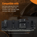 Electric Window Master Switch for Chevy Colorado (2004–2012) SM1761 22-Pin LED