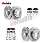 Drilled Rotor Brake Pad Set for Acura TSX Honda Accord (2006–2007)