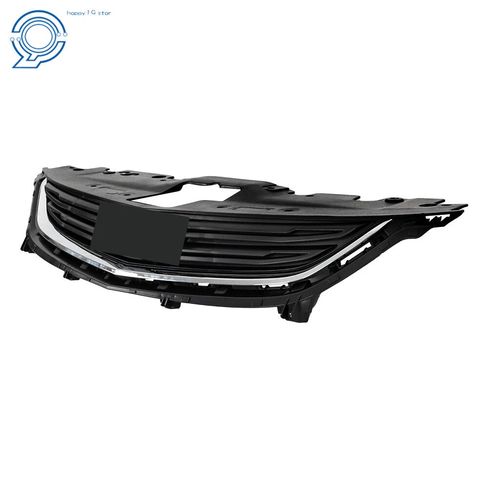 Front Upper Grille for Chevy Sonic (2017–2020) Matte Black Chrome