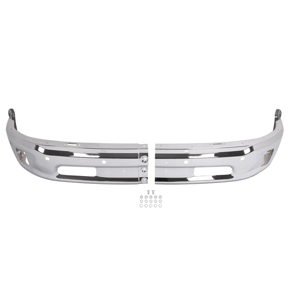 Front Bumper Face Bar for RAM 1500 (2014–2018) Chrome with Fog Light Holes