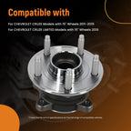 Rear Wheel Hub Assembly for Chevrolet Cruze (2011–2015) 512446 HA590403 5 Bolt