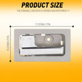 Interior Door Handle LH for Ford F150 Platinum (2015–2021) Chrome EXV