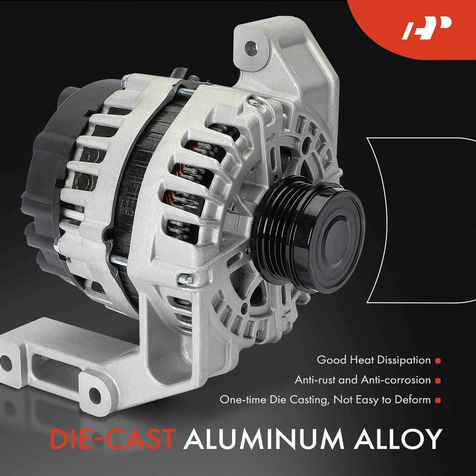 Alternator for Ford Focus (2012–2018) L4 2.0L 150A 4-Groove
