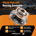 Front Wheel Hub & Bearing for Toyota 4Runner/Tacoma (2003–2019) 90119A0167