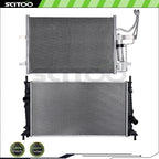 Radiator and A/C Condenser Kit for Mazda 3 (2004–2009)