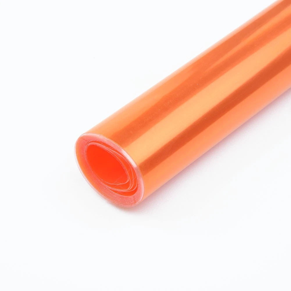 Orange Tint Vinyl Smoke Film Sheet for Universal Headlights/Taillights (12"x48")