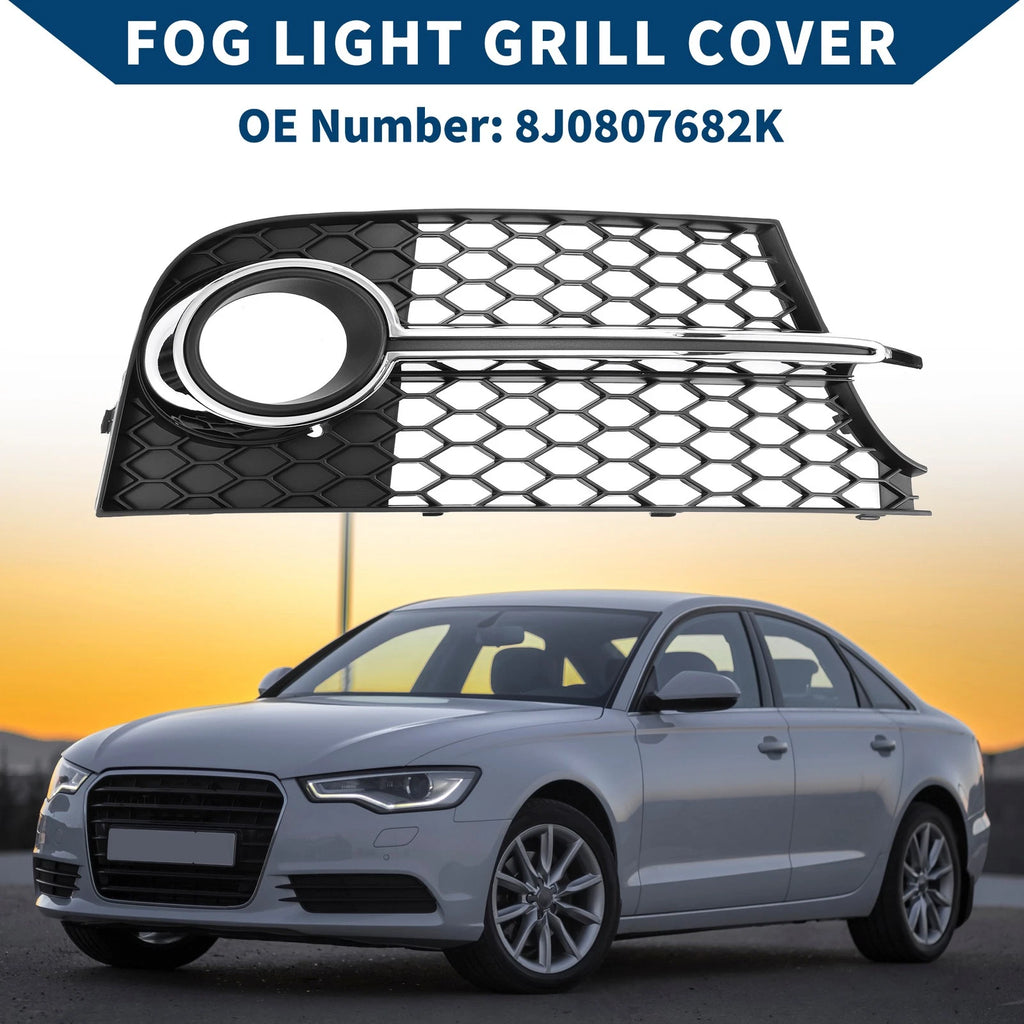 1pc Fog Light Grill for Audi TT MK2 TTS (2011–2014) No. 8J0807682K
