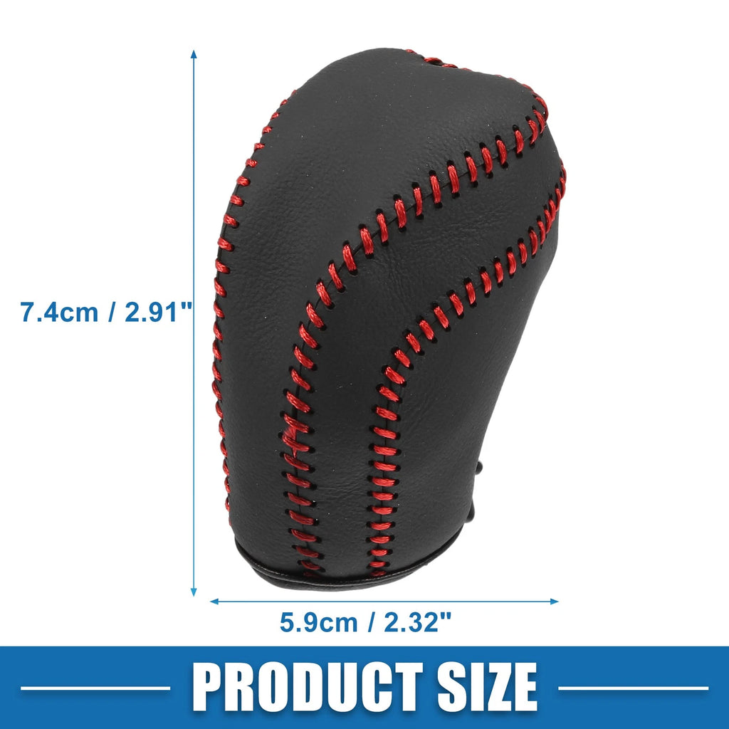 Gear Shifting Knob Cover Trim for Toyota Camry (2018–2023) Black Red