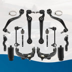 14pcs Front Control Arm Tie Rods Sway Bar End Link Kit for Ford Fusion (2007–2009)