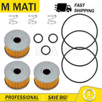 Set of 3 Oil Filter Springs & O-Rings for Suzuki LS650 LS650F LS650P (1986–2004)