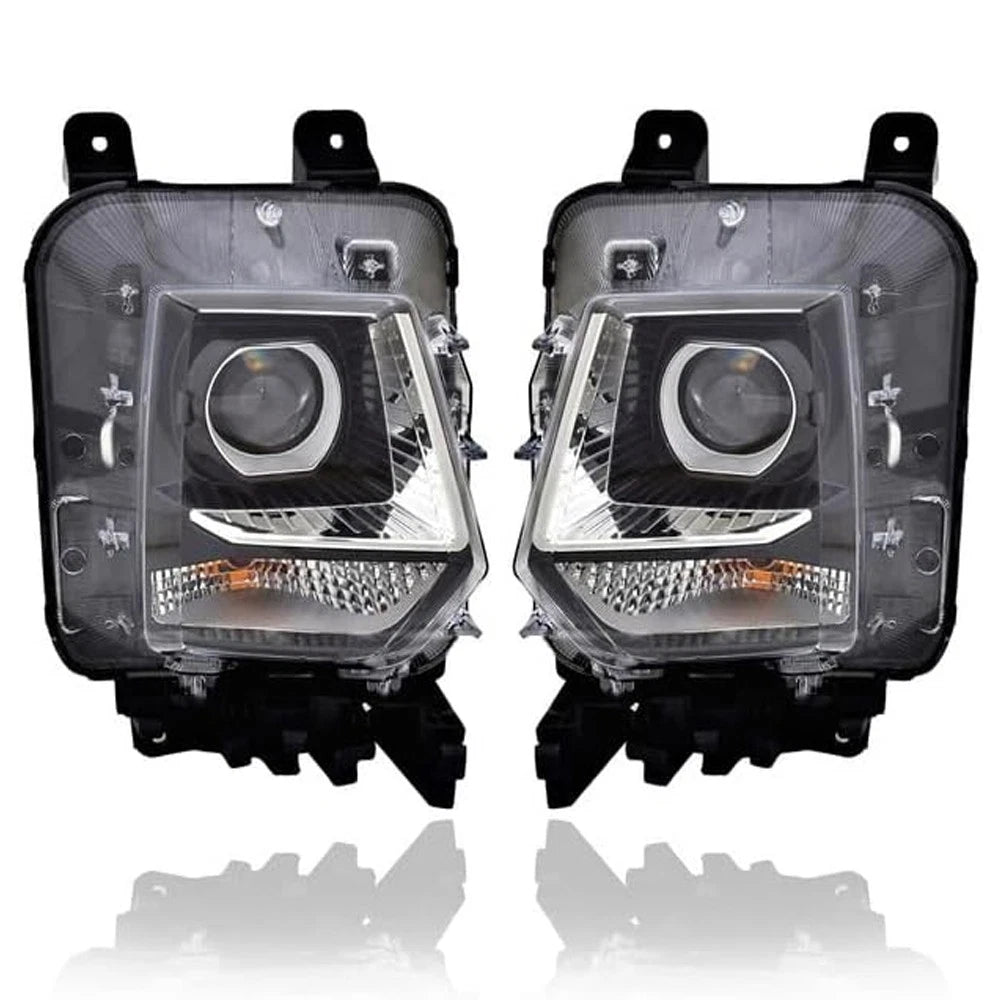 Set of 2 Headlight Halogen Assembly for Hyundai Santa Cruz (2022–2024)