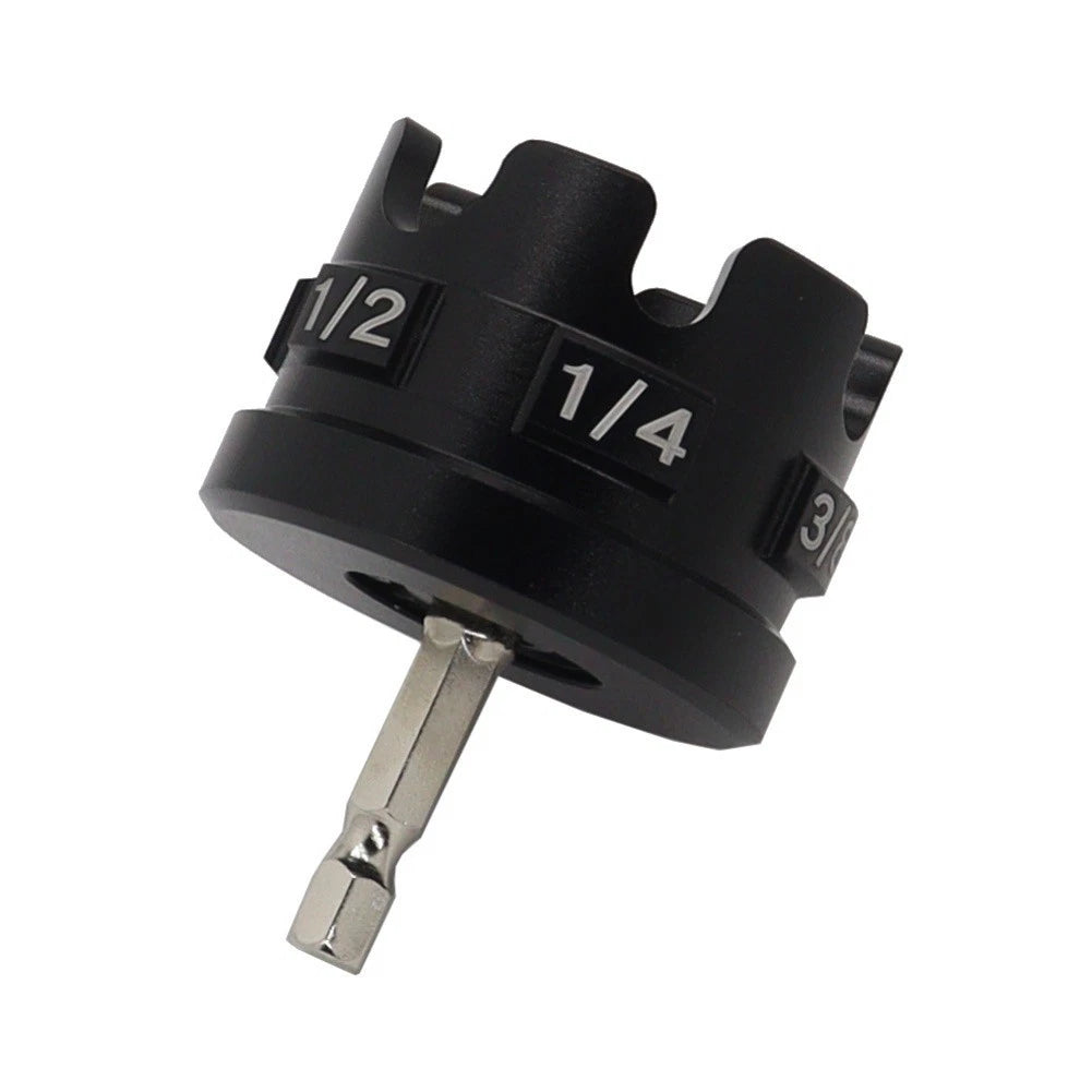 Nut Driver Adapter for Electric Drills (Fits 1/4, 3/8, 1)