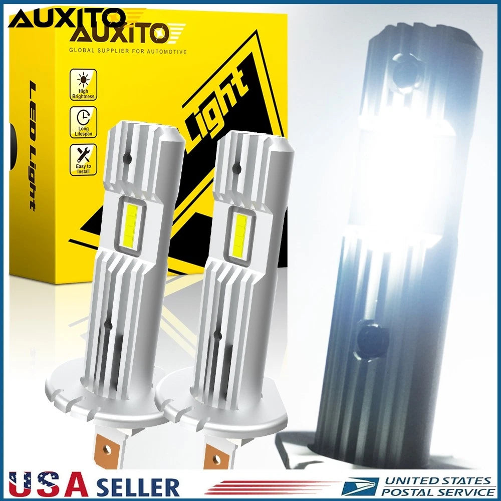 2X AUXITO H1 LED Headlight Bulb for