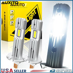 2X AUXITO H1 LED Headlight Bulb for
