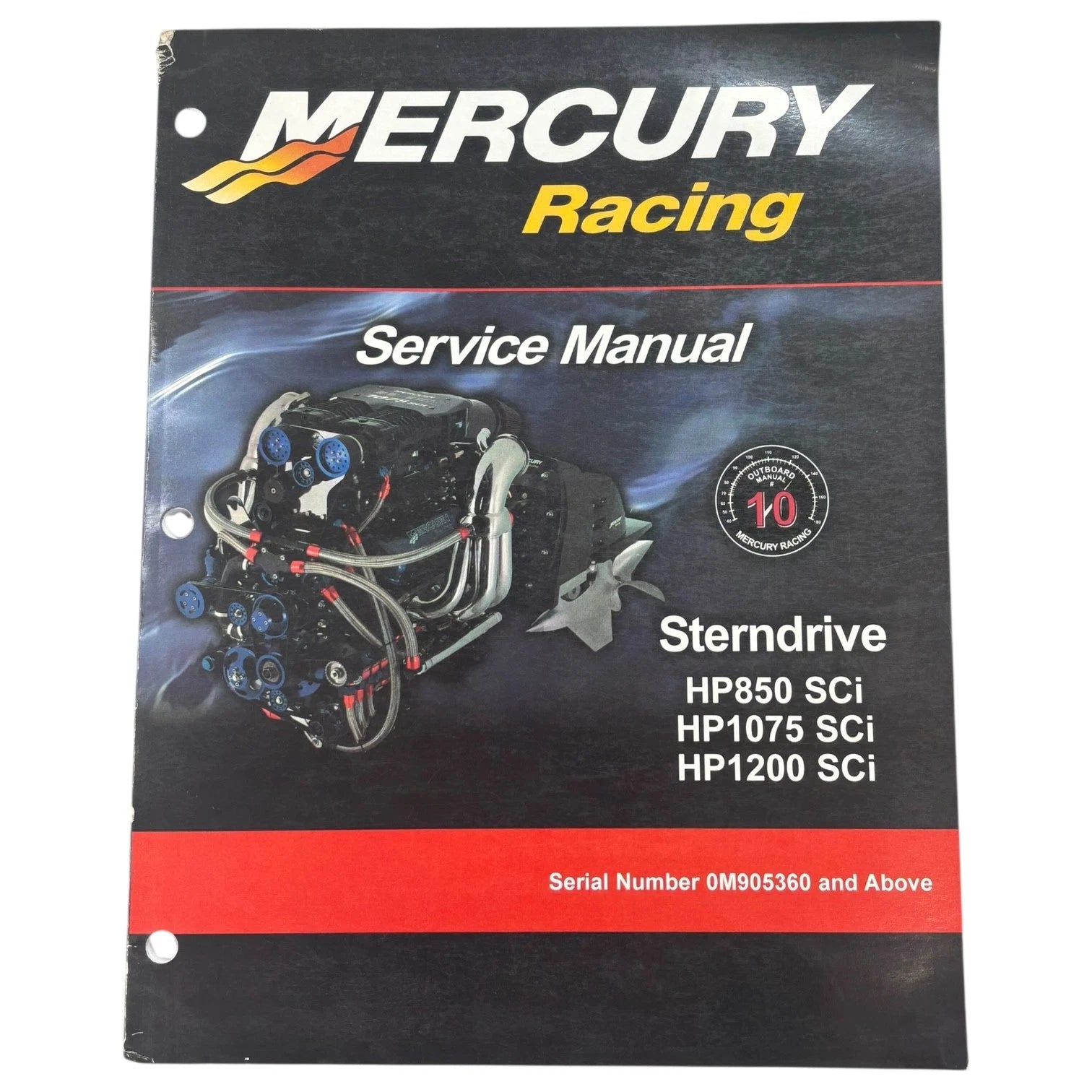 Sterndrive Service Manual for Mercury Racing (2007) 90-842771R01