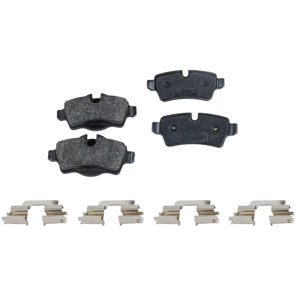 Rear Brake Disc Rotors and Pads Kit for Mini Cooper (2007–2008)