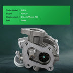 Turbocharger for Mitsubishi L200 2.5L (2008–2015) RHF4H