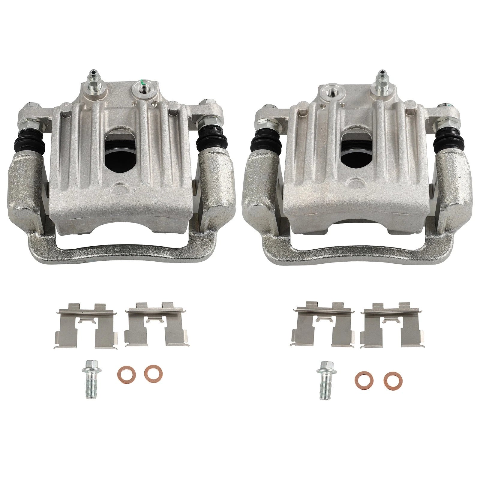 Set of 2 Rear Brake Calipers for Hyundai Santa Fe (2007–2009)
