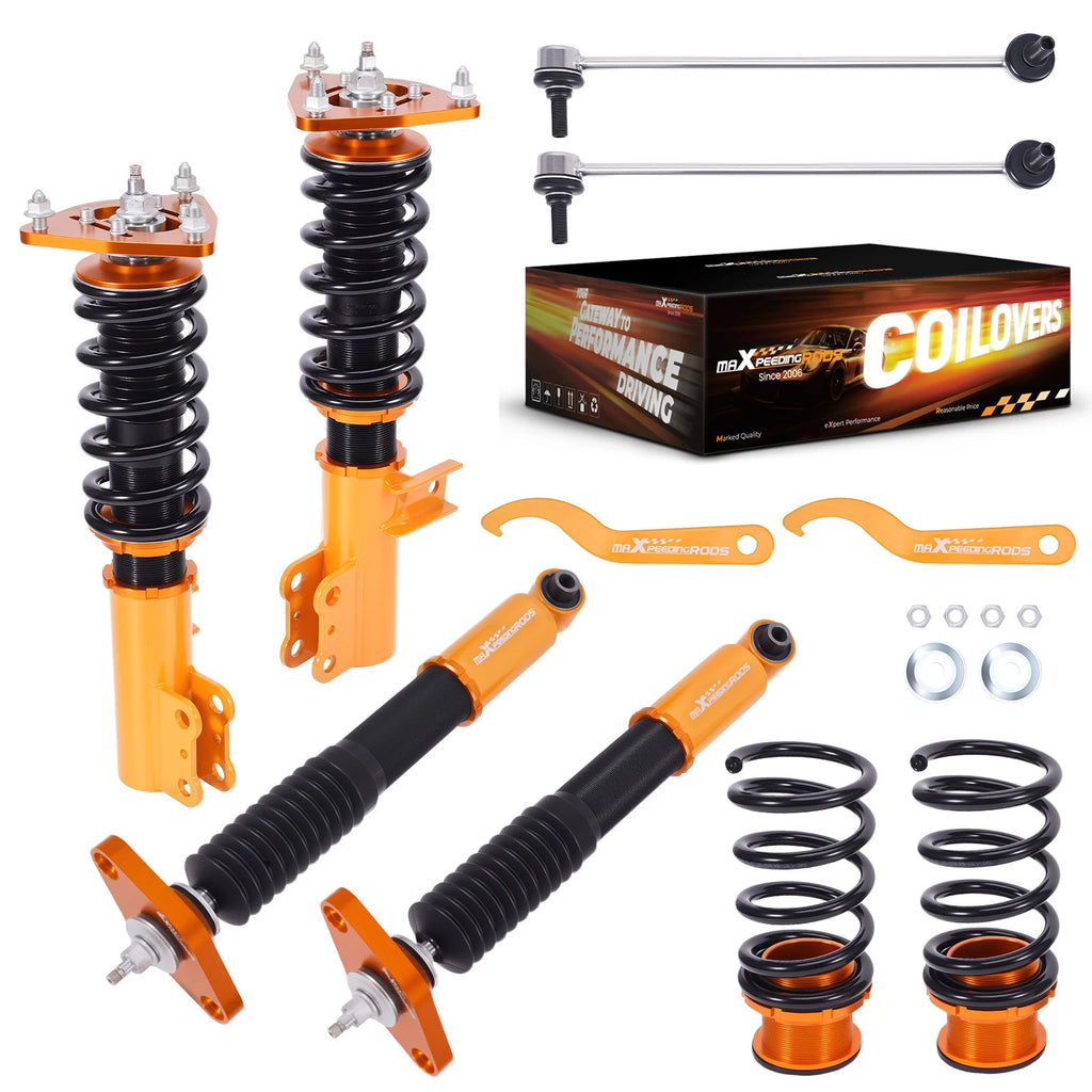 Coilover Shocks Struts 24 Way Adjustable for Hyundai Genesis Coupe (2010–2016)