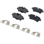 Rear Brake Disc Rotors and Pads Kit for Mini Cooper (2007–2008)